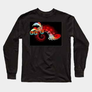 Alien Anteaters and Space Worms Long Sleeve T-Shirt